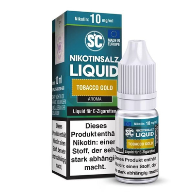 SC NicSalt Liquid - Tobacco Gold