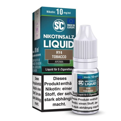 SC NicSalt Liquid - RY4 Tobacco