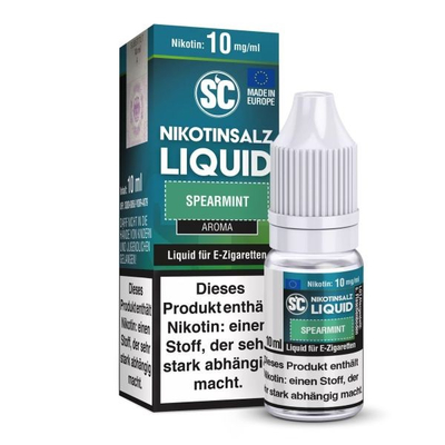 SC NicSalt Liquid - Spearmint 10mg