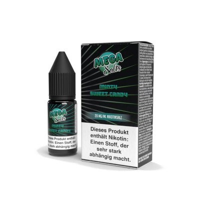 Mega NicSalt Liquid - Minty Sweet Candy 20mg