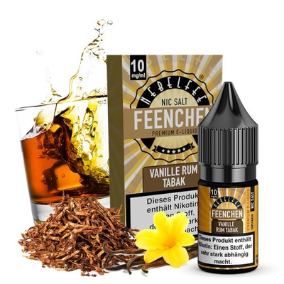 Nebelfee NicSalt Liquid - Vanille Rum Tabak Feenchen