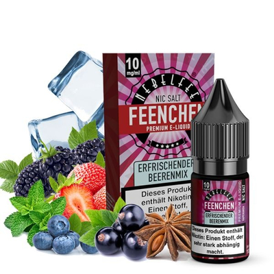 Nebelfee NicSalt Liquid - Erfrischender Beerenmix Feenchen