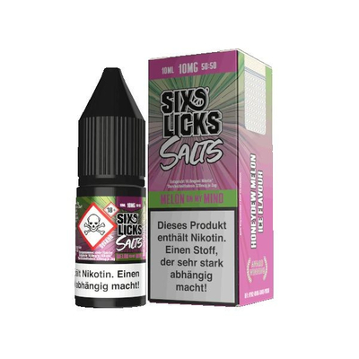 Six Licks NicSalt Liquid - Melon on my Mind