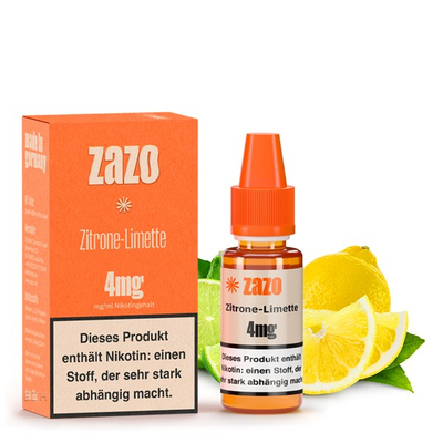 ZAZO Classics Liquid - Zitrone Limette 4mg