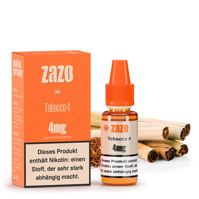 ZAZO Classics Liquid - Tobacco 4 4mg