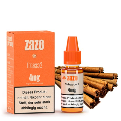 ZAZO Classics Liquid - Tobacco 2  4mg