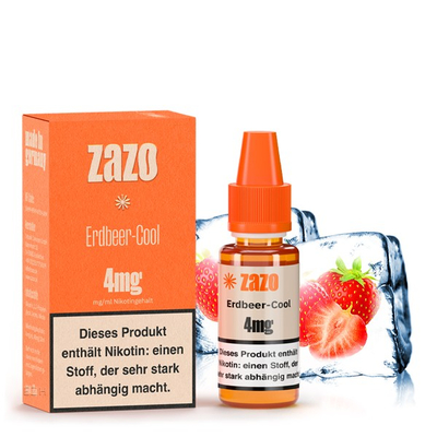 ZAZO Classics Liquid - Erdbeer Cool 4mg