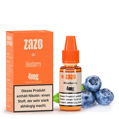 ZAZO Classics Liquid - Blueberry 4mg