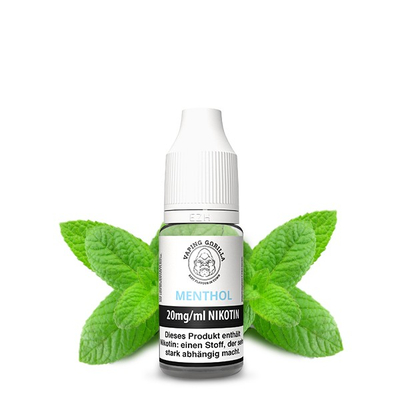 VAPING GORILLA NicSalt Liquid - Menthol 20mg