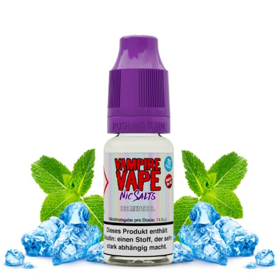 Vampire Vape NicSalt Liquid - Ice Menthol