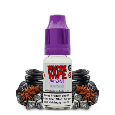 Vampire Vape NicSalt Liquid - Black Jack