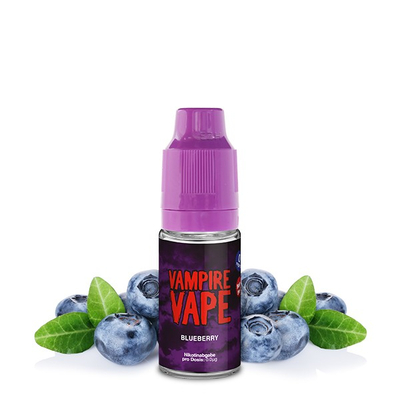 Vampire Vape Liquid - Blueberry 0mg