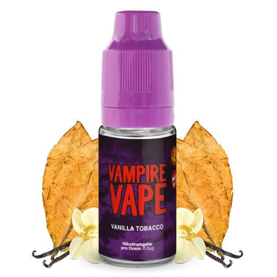 Vampire Vape Liquid - Vanilla Tobacco 0mg
