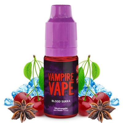 Vampire Vape Liquid - Blood Sukka 0mg
