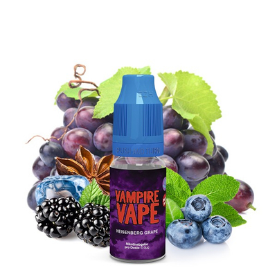 Vampire Vape Liquid - Heisenberg Grape 0mg