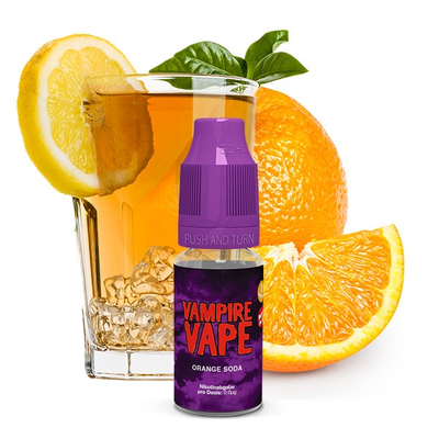 Vampire Vape Liquid - Orange Soda 0mg