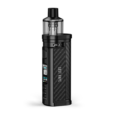 Lost Vape - Centaurus Q80 Pod Kit Black Carbon Fiber