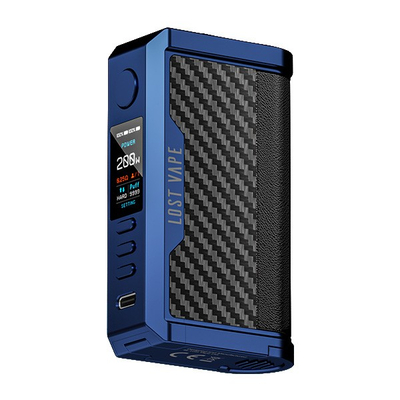 Lost Vape - Centaurus Q200 Mod Sierra Blue Carbon Fiber