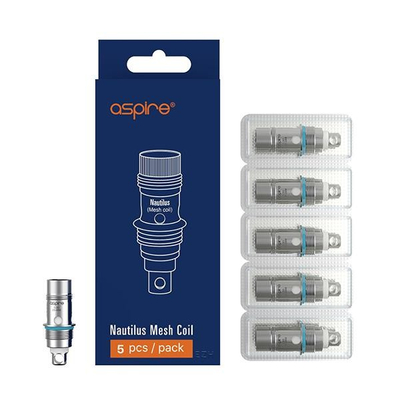 Aspire - BVC Vertikal-Dual-Coil/Meshed Coil (5er Pack) 0,7 Ohm Mesh