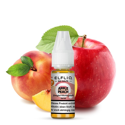 Elfbar ELFLIQ NicSalt Liquid - Apple Peach