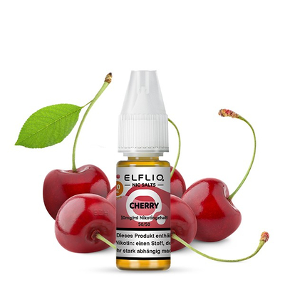 Elfbar ELFLIQ NicSalt Liquid - Cherry 20mg