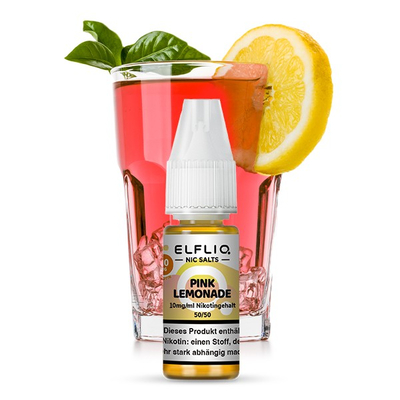 Elfbar ELFLIQ NicSalt Liquid - Pink Lemonade 10mg