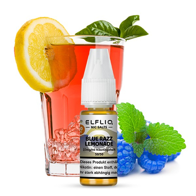 Elfbar ELFLIQ NicSalt Liquid - Blue Razz Lemonade 10mg