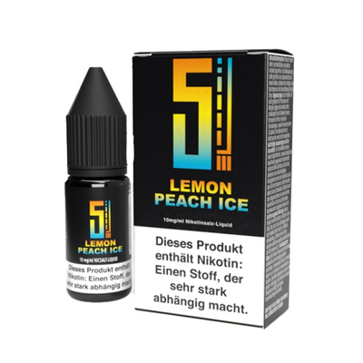 5EL NicSalt Liquid - Lemon Peach ICE