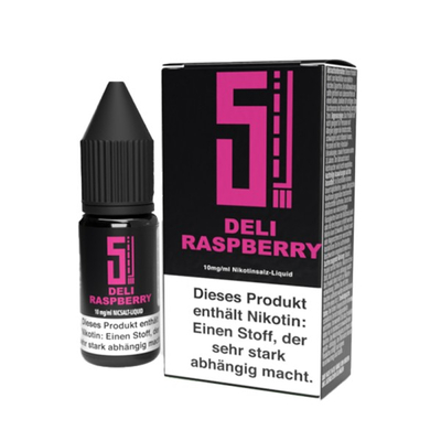 5EL NicSalt Liquid - Deli Raspberry