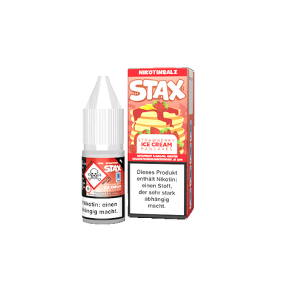 STAX NicSalt Liquid - Strawberry Ice Cream Pancakes