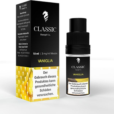 Classic Dampf Liquid - Vaniglia 3mg