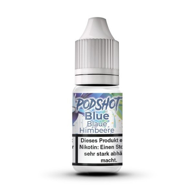 Podshot NicSalt Liquid - Blue Blaue Himbeere 0mg