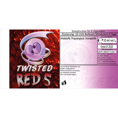 Twisted - Red 5 Aroma