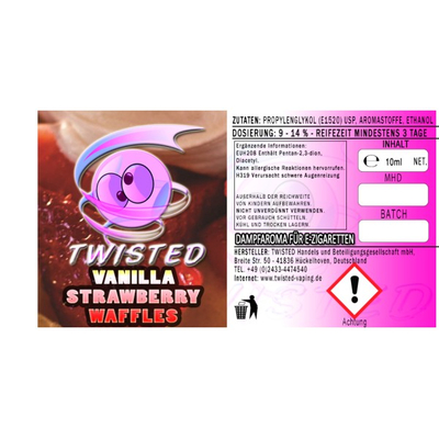 Twisted - Vanilla Strawberry Waffles V1 Aroma