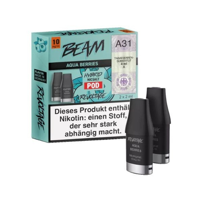 Revoltage - Beam Prefilled Pod Aqua Berries 2ml (2 Stck)