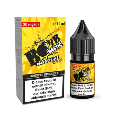 Bang Juice NicSalt Liquid - Bomb Bastic Baked Deluxe 20mg