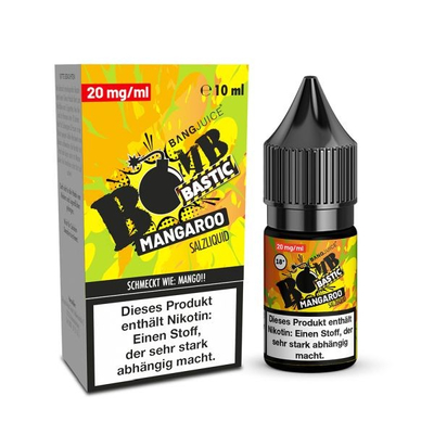 Bang Juice NicSalt Liquid - Bomb Bastic Mangaroo 20mg