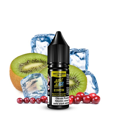 Just Juice NicSalt Liquid - Kiwi & Cranberry on Ice 11mg