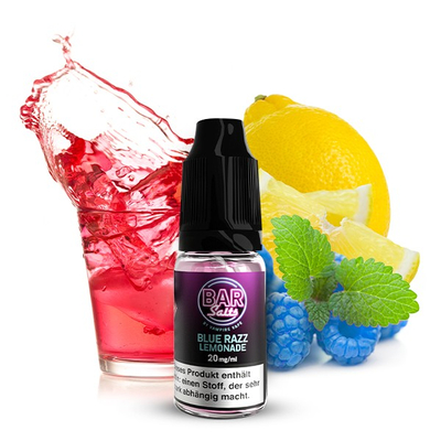 Bar Salts NicSalt Liquid - Blue Razz Lemonade