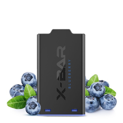 X-Shisha by X-Bar - Prefilled Pod 7ml Blueberry