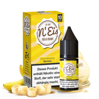 nEis NicSalt Liquid - Banane