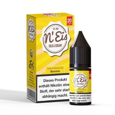 nEis NicSalt Liquid - Banane 20mg