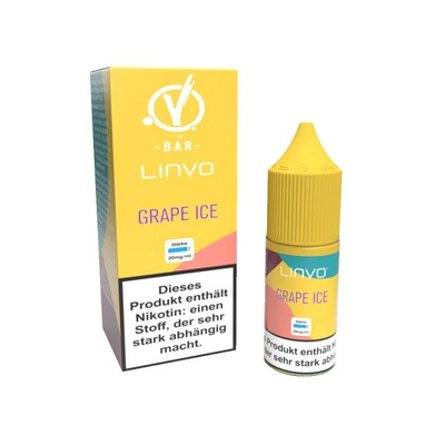Linvo NicSalt Liquid - Grape Ice 20mg