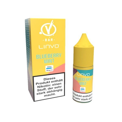 Linvo NicSalt Liquid - Blueberry Mint 20mg