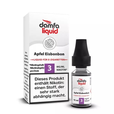 Damfaliquid Liquid - Apfel Eisbonbon