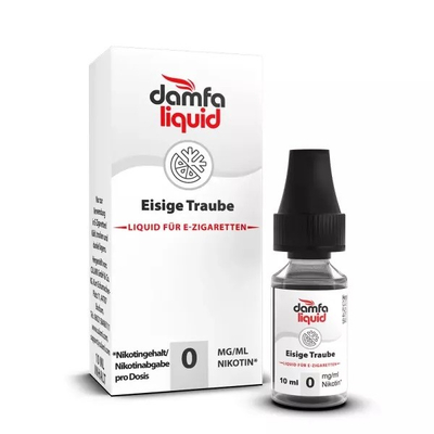 Damfaliquid Liquid - Eisige Traube 6mg